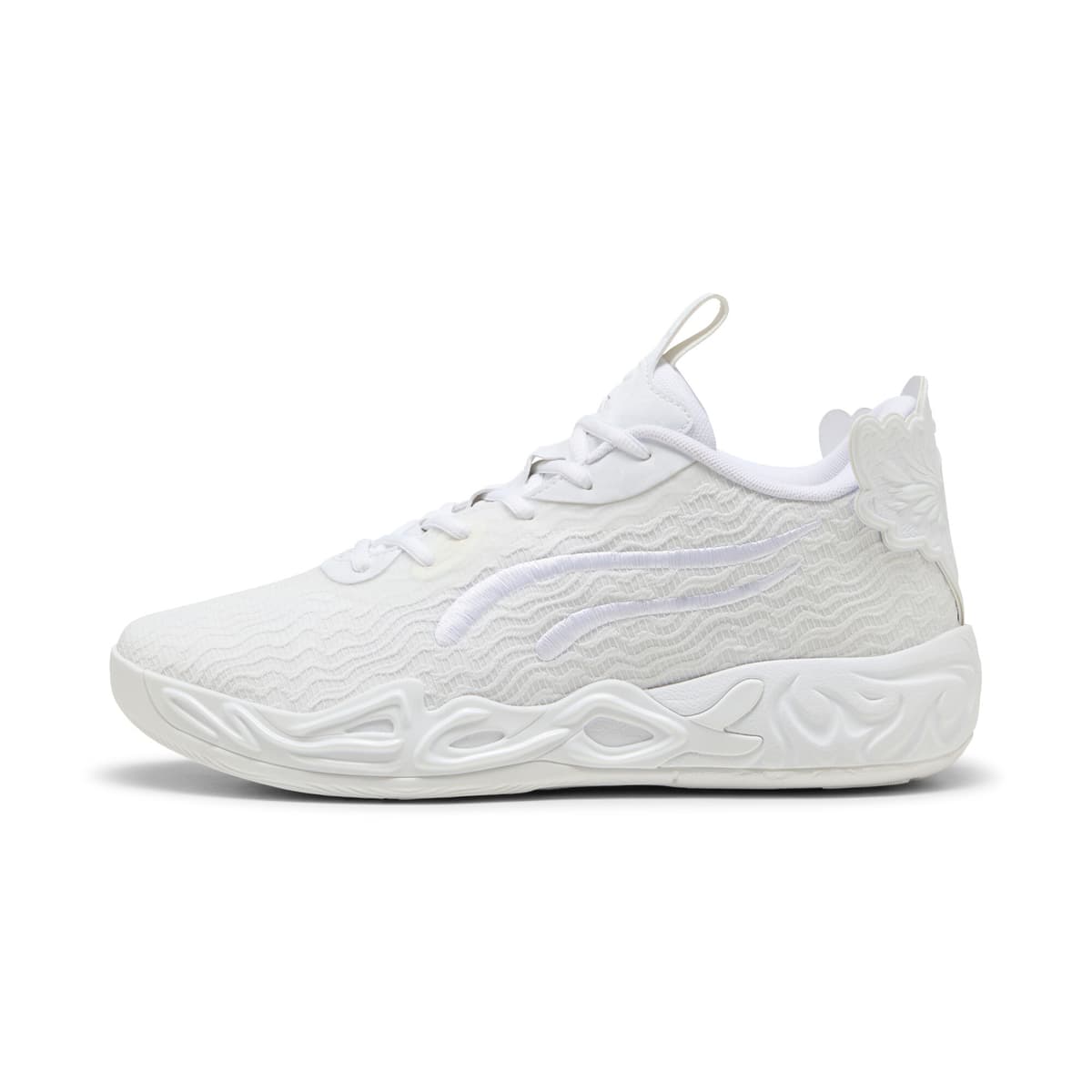 PUMA MB.04 Lo Ice Wit uniseks basketbalschoenen, Maat 49,5