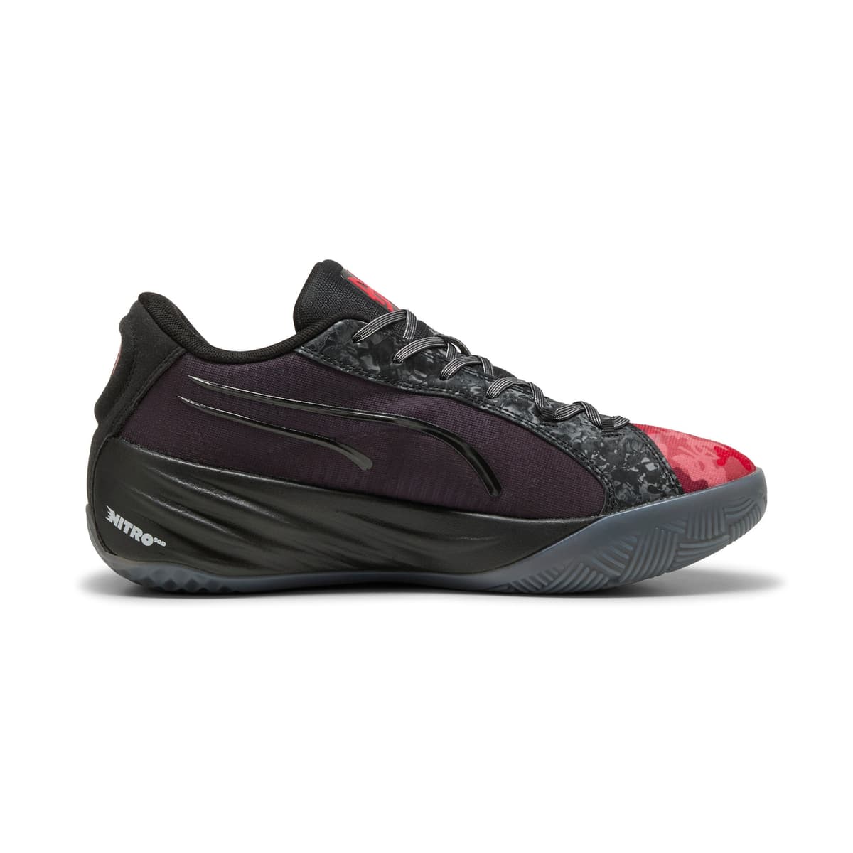 PUMA All-Pro NITROâ¢ DA uniseks basketbalschoenen, Rood, Maat 53,5 thumbnail 3