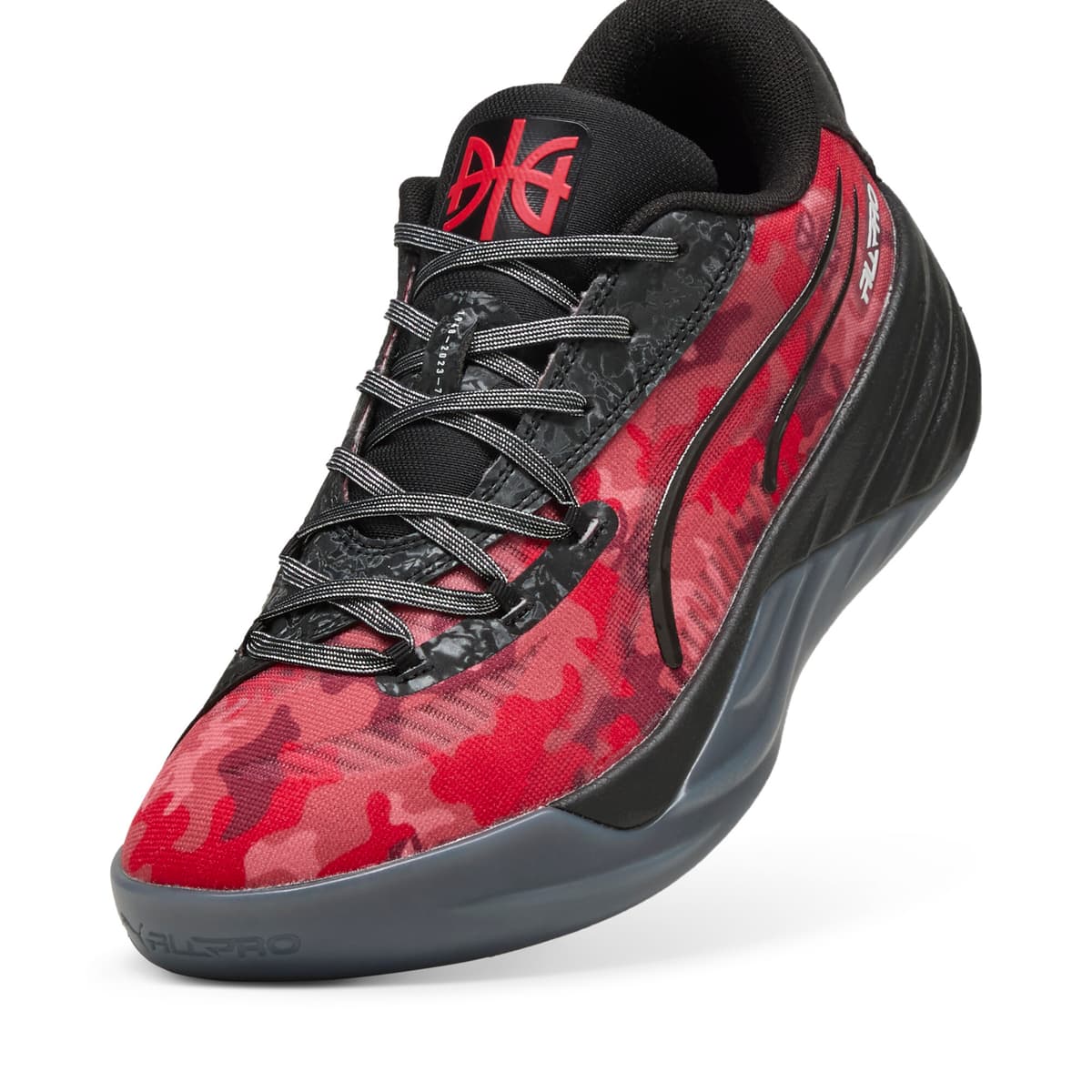 PUMA All-Pro NITROâ¢ DA uniseks basketbalschoenen, Rood, Maat 53,5 thumbnail 2