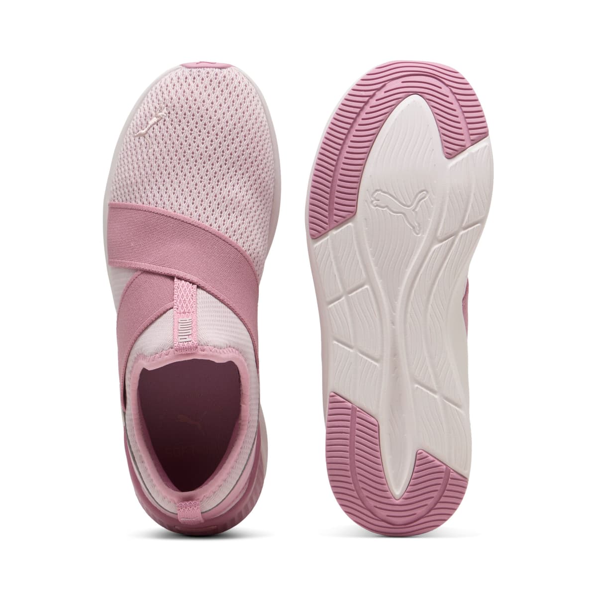PUMA SOFTRIDE Harli Slip-On hardloopschoenen voor Dames, Roze, Maat 37 thumbnail 4