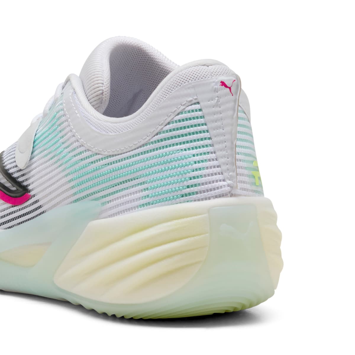 PUMA All-Pro NITROâ¢ 2 uniseks basketbalschoenen, Wit, Maat 51 thumbnail 6