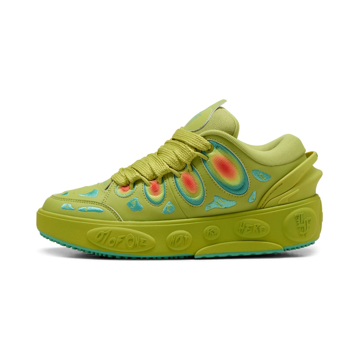 PUMA HOOPS x LAFRANCÃ Heatmap uniseks sneakers, Maat 44