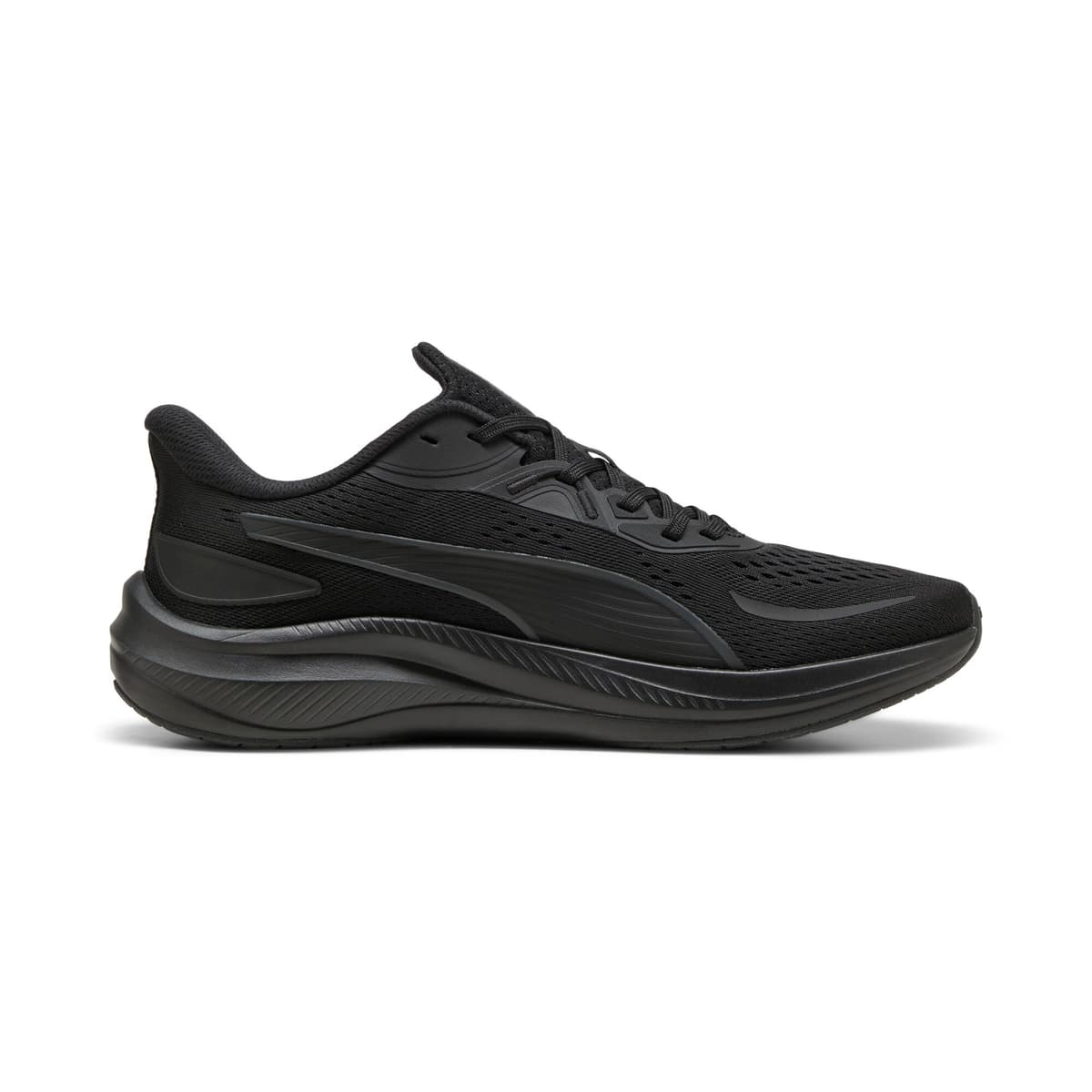 PUMA Skyrocket Lite 2 uniseks hardloopschoenen, Zwart/Zilver, Maat 44,5 thumbnail 3