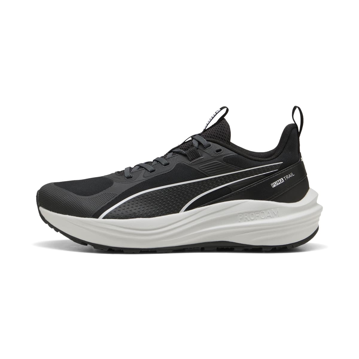 PUMA Flare Pro uniseks trailschoenen, Zwart/Grijs, Maat 38