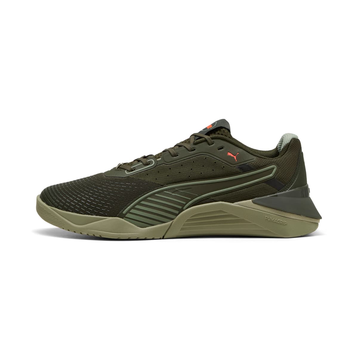 PUMA Fuse 4.0 sneakers uniseks, Groen/Rood, Maat 42