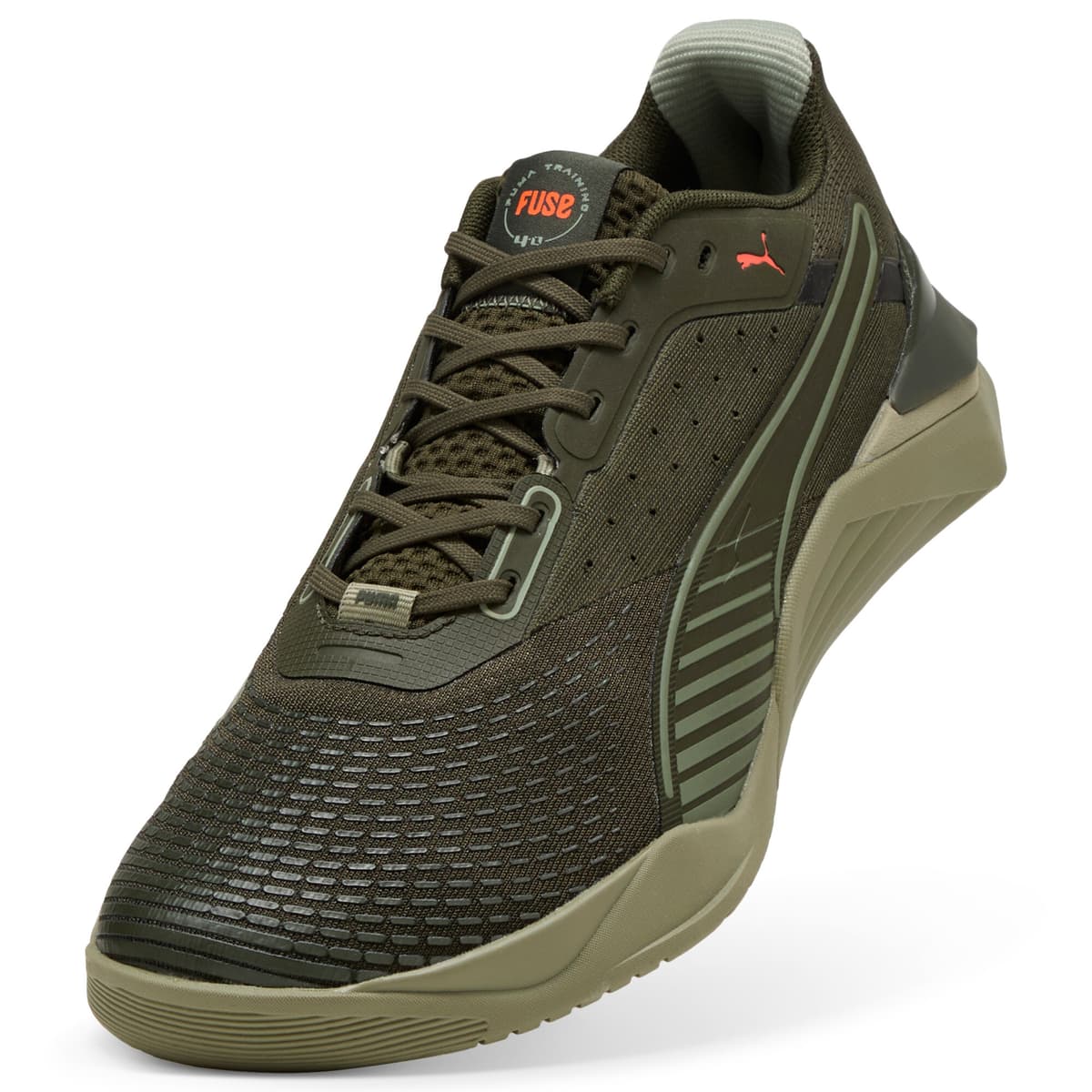 PUMA Fuse 4.0 sneakers uniseks, Groen/Rood, Maat 42 thumbnail 2