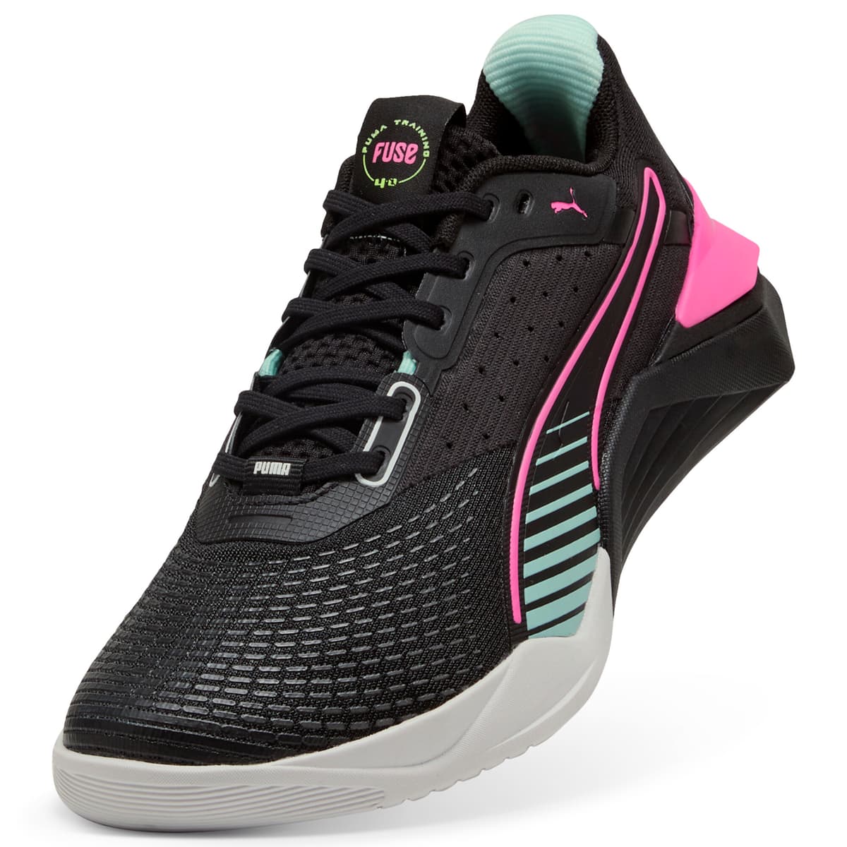 PUMA Fuse 4.0 sneakers voor Dames, Roze/Zwart, Maat 38 thumbnail 2