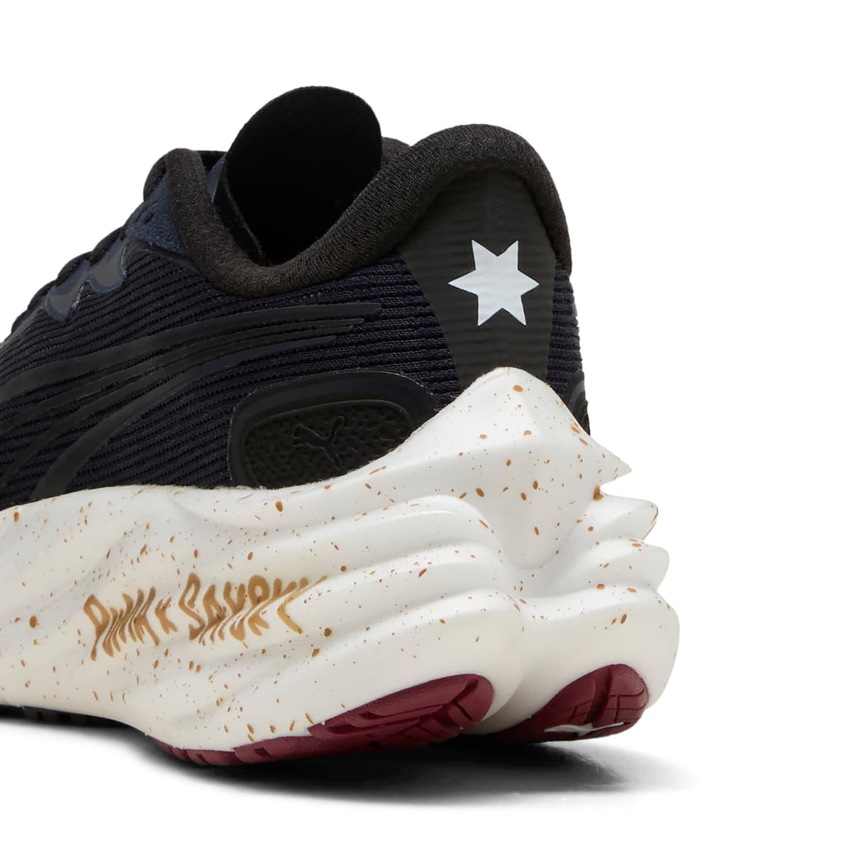 PUMA x SAYSKY Velocity 4 hardloopschoenen voor Heren, Grijs/Rood, Maat 47 thumbnail 6