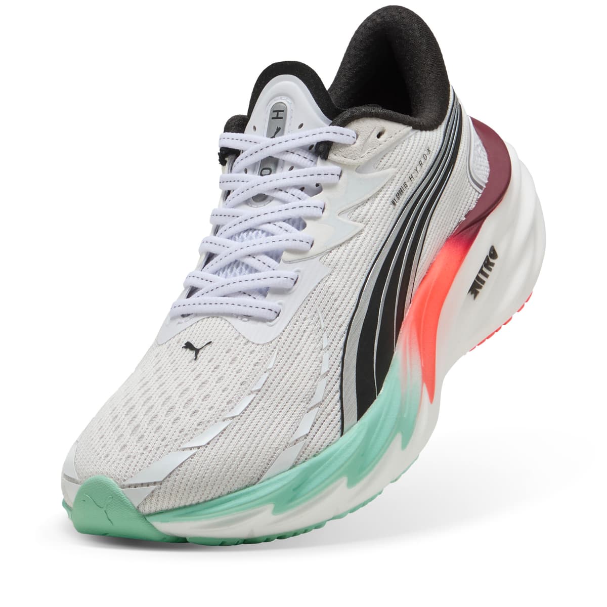 PUMA x HYROX Velocity NITROâ¢ 4 hardloopschoenen voor Dames, Rood/Wit, Maat 37,5 thumbnail 2