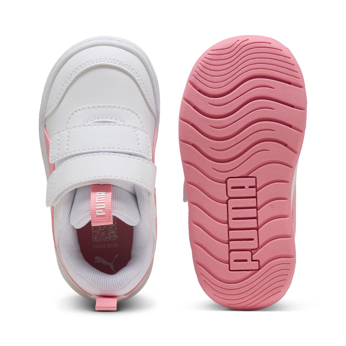 PUMA Multiflex 2 sneakers, Roze/Wit, Maat 24 thumbnail 4