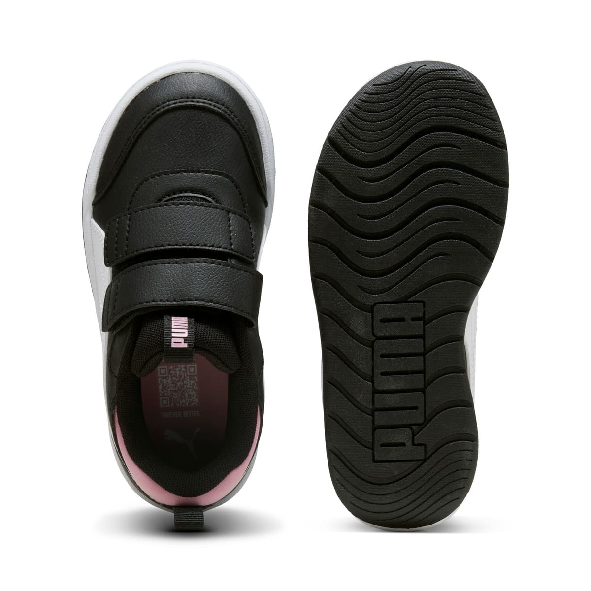 PUMA Multiflex 2 sneakers, Zwart/Wit, Maat 34 thumbnail 4