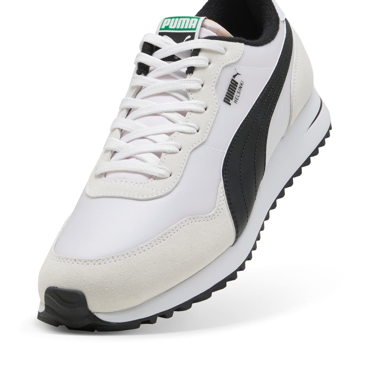 PUMA Helsinki golfschoenen uniseks voor Heren, Zwart/Wit, Maat 44,5 thumbnail 2