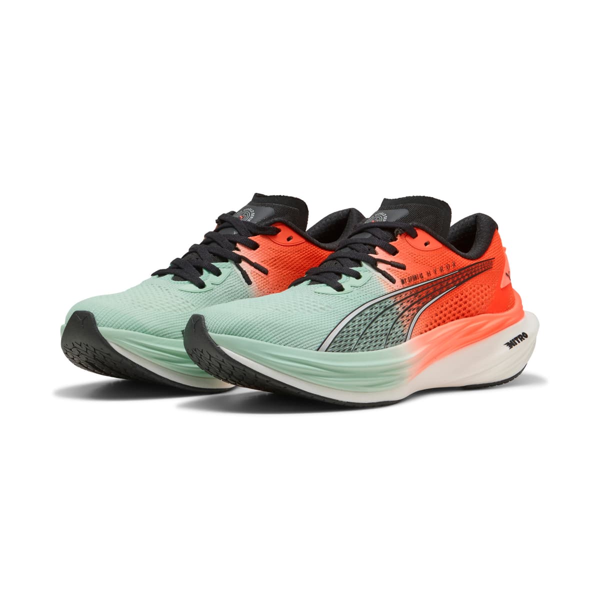 PUMA x HYROX Deviate NITROâ¢ 3 hardloopschoenen voor Dames, Rood, Maat 37,5 thumbnail 6