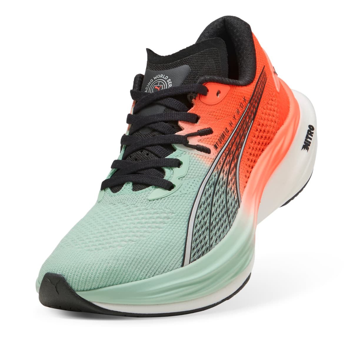 PUMA x HYROX Deviate NITROâ¢ 3 hardloopschoenen voor Dames, Rood, Maat 37,5 thumbnail 2