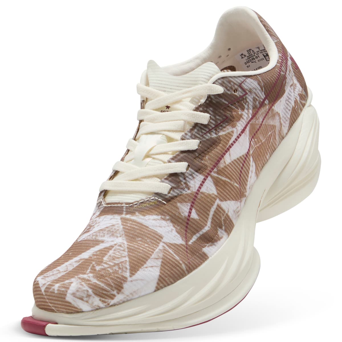 PUMA x SAYSKY FAST-R3 hardloopschoenen voor Dames, Rood/Wit, Maat 38,5 thumbnail 3