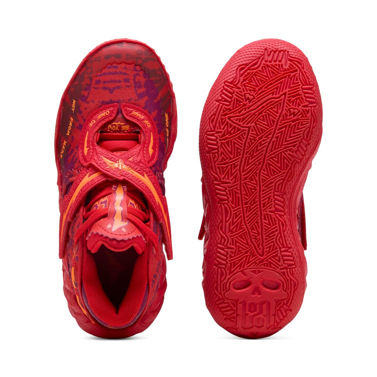 PUMA MB.05 Crowd surfschoenen, Rood/Oranje, Maat 29 thumbnail 5