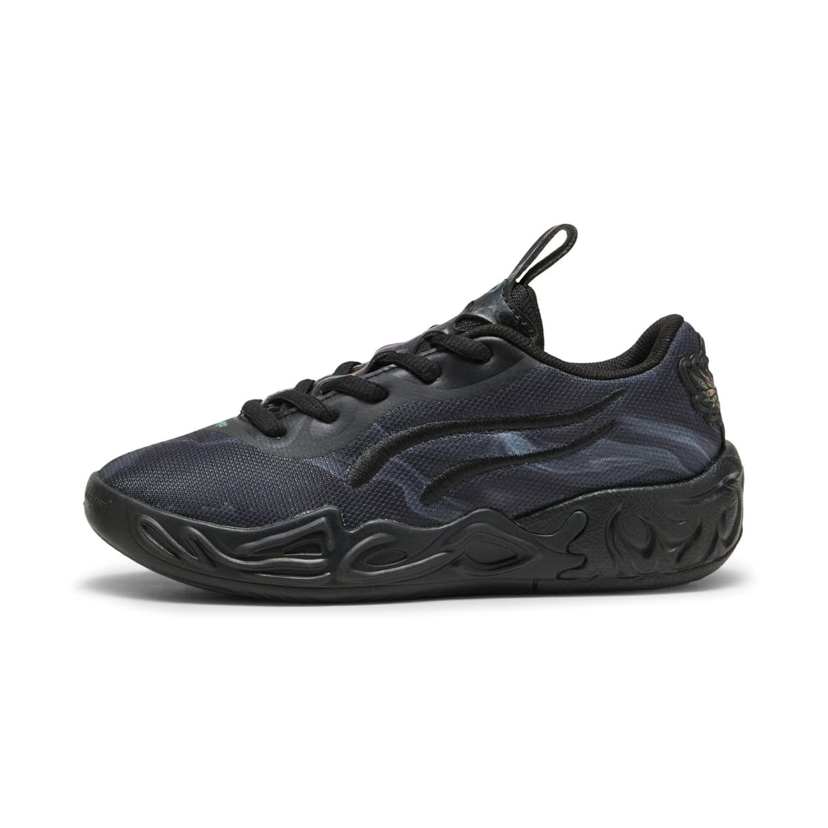 PUMA MB.04 Lo Team Pack basketbalschoenen, Zwart, Maat 28
