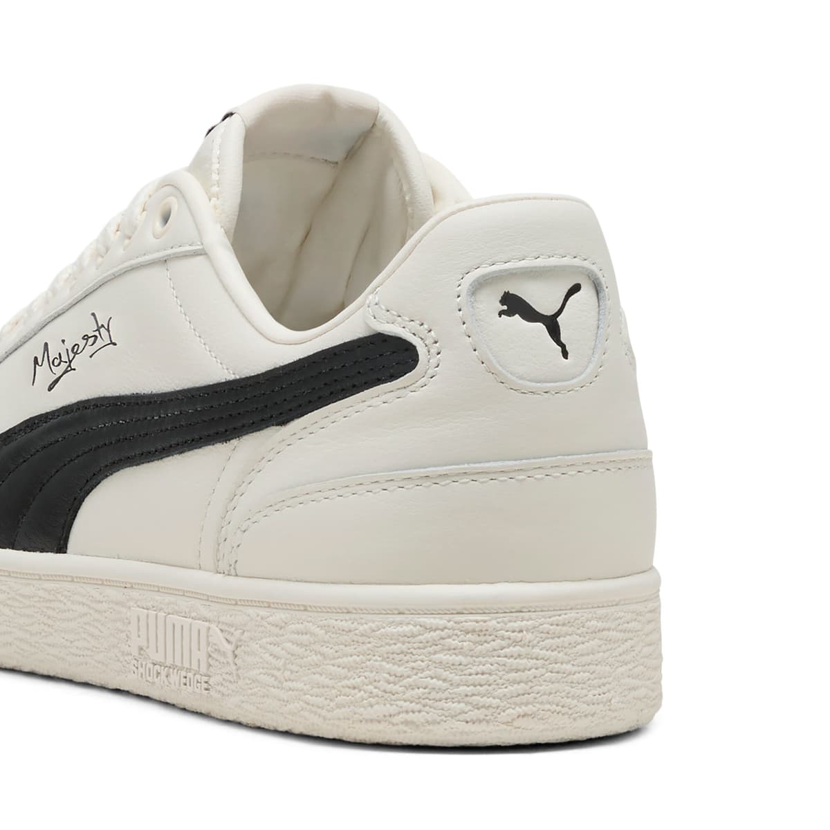 PUMA Majesty uniseks sneakers, Zwart/Wit, Maat 38 thumbnail 5