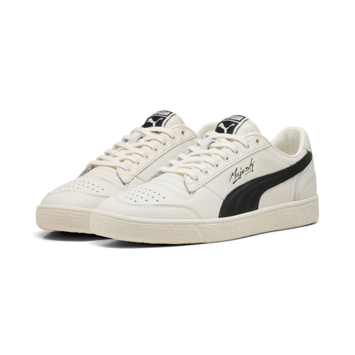 PUMA Majesty uniseks sneakers, Zwart/Wit, Maat 38 thumbnail 6