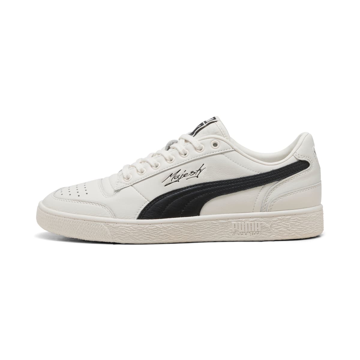 PUMA Majesty uniseks sneakers, Zwart/Wit, Maat 38