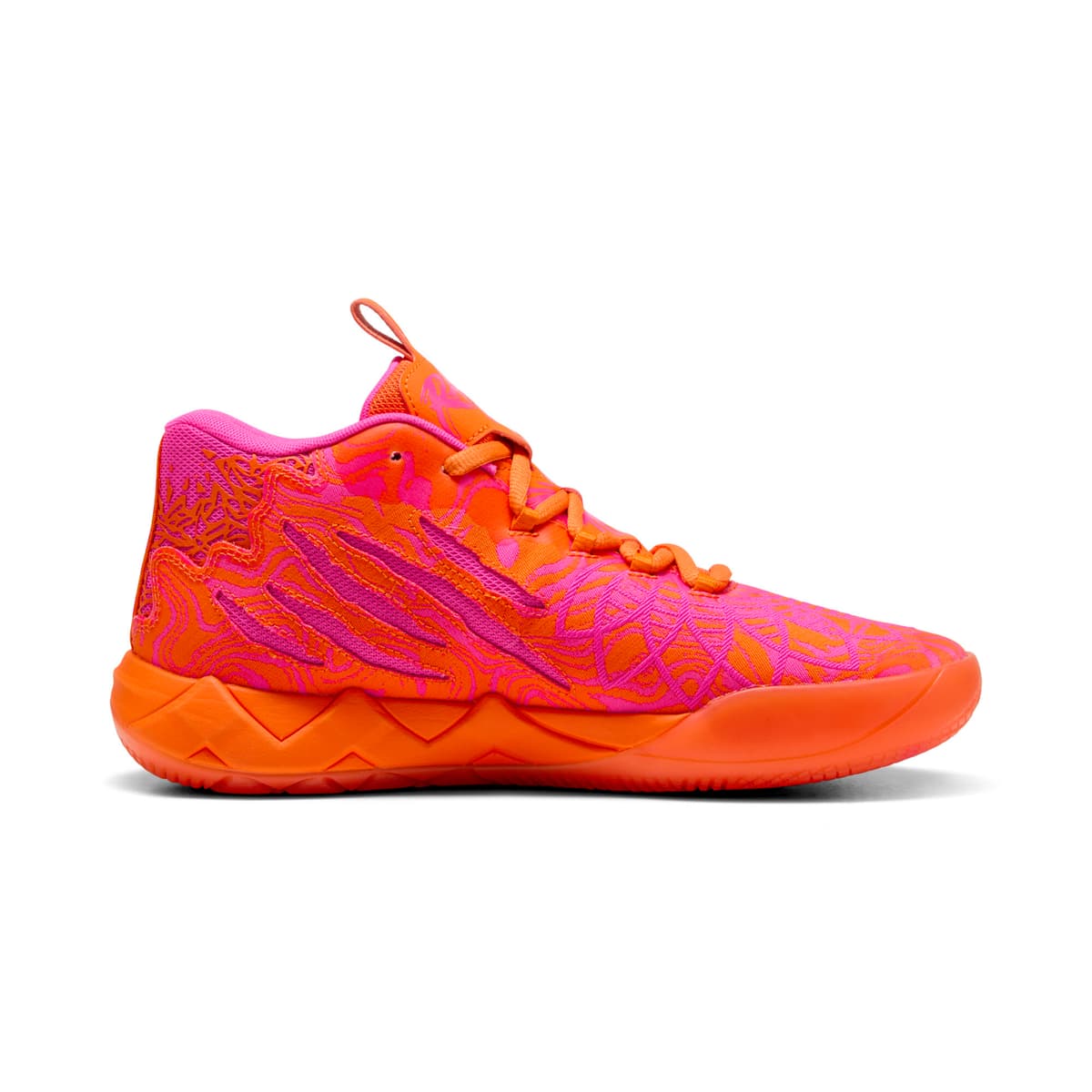PUMA MB.01234 Mash-Up uniseks basketbalschoenen, Oranje, Maat 38 thumbnail 4