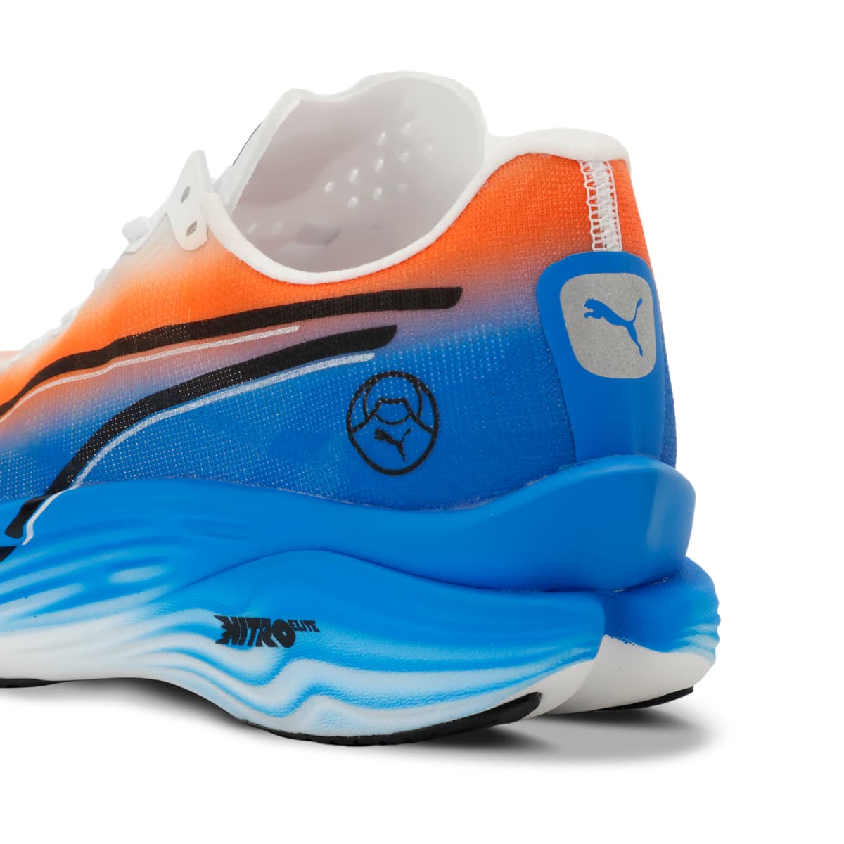 PUMA Deviate NITROâ¢ Elite 3 Ekiden hardloopschoenen voor Heren, Zwart/Wit, Maat 47 thumbnail 5