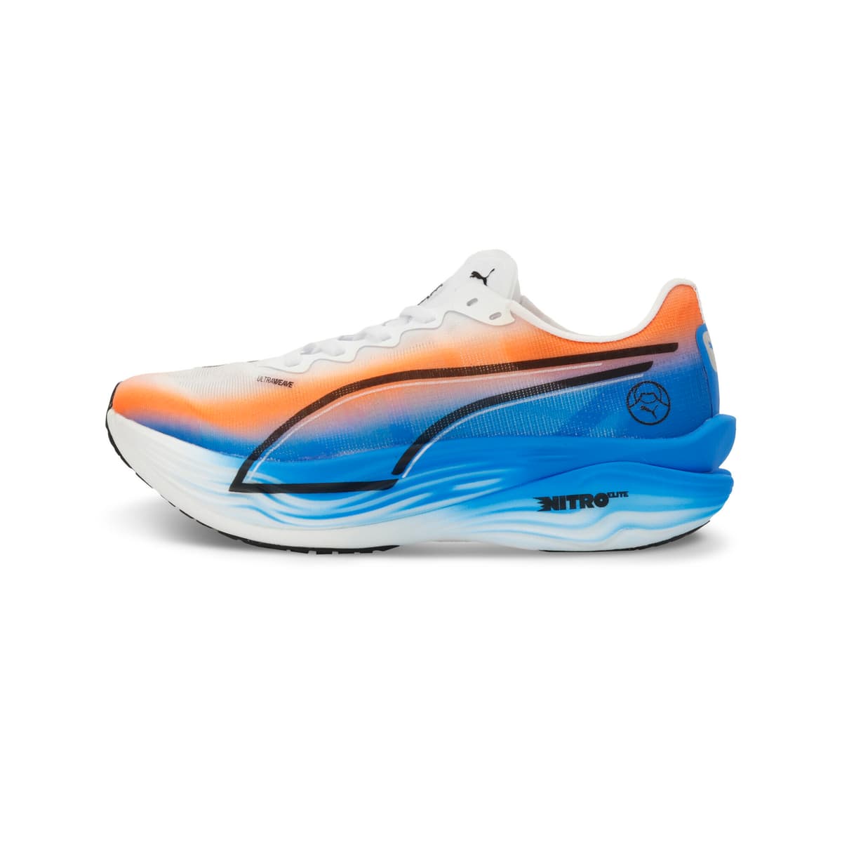 PUMA Deviate NITROâ¢ Elite 3 Ekiden hardloopschoenen voor Dames, Zwart/Wit, Maat 38 thumbnail 5