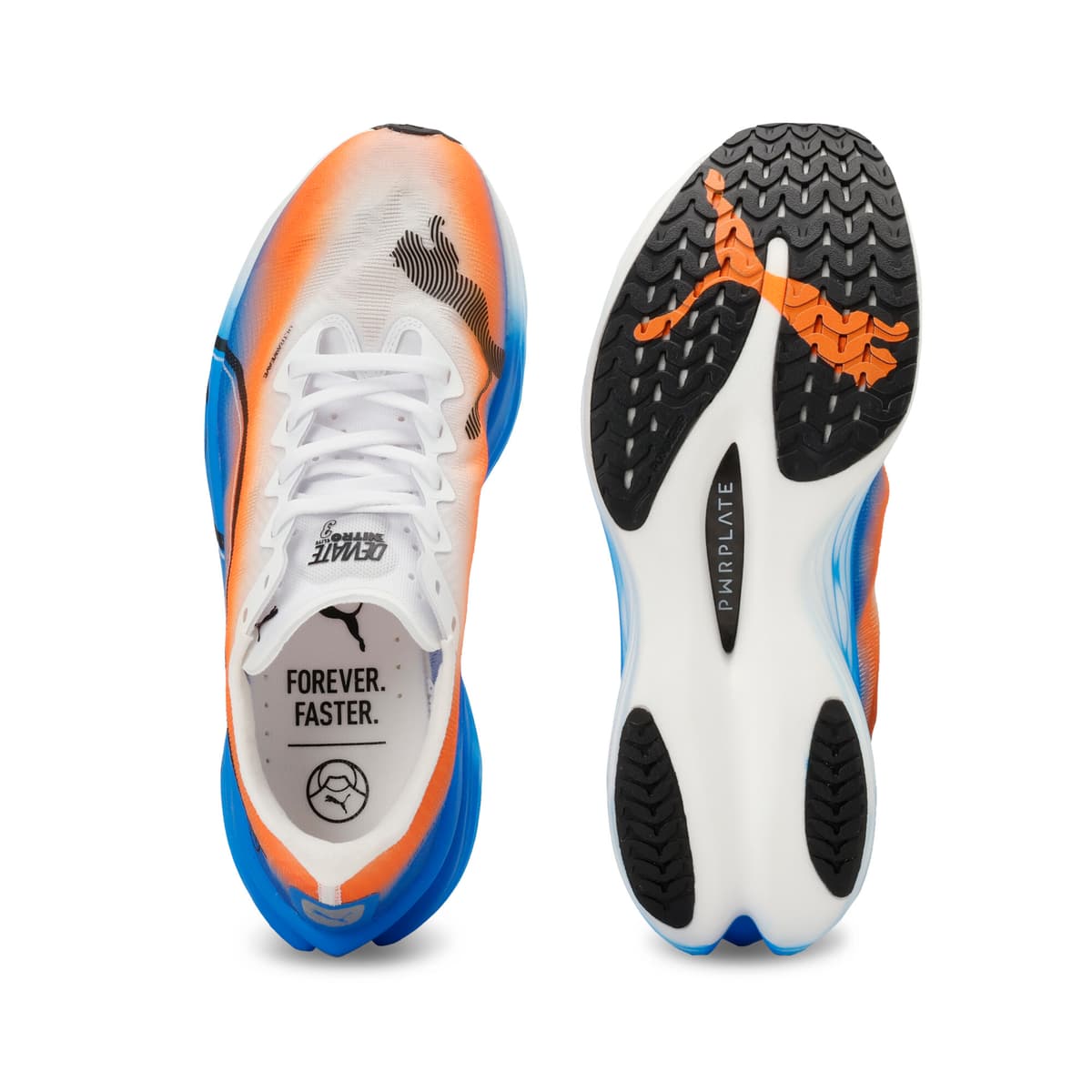 PUMA Deviate NITROâ¢ Elite 3 Ekiden hardloopschoenen voor Dames, Zwart/Wit, Maat 38 thumbnail 4