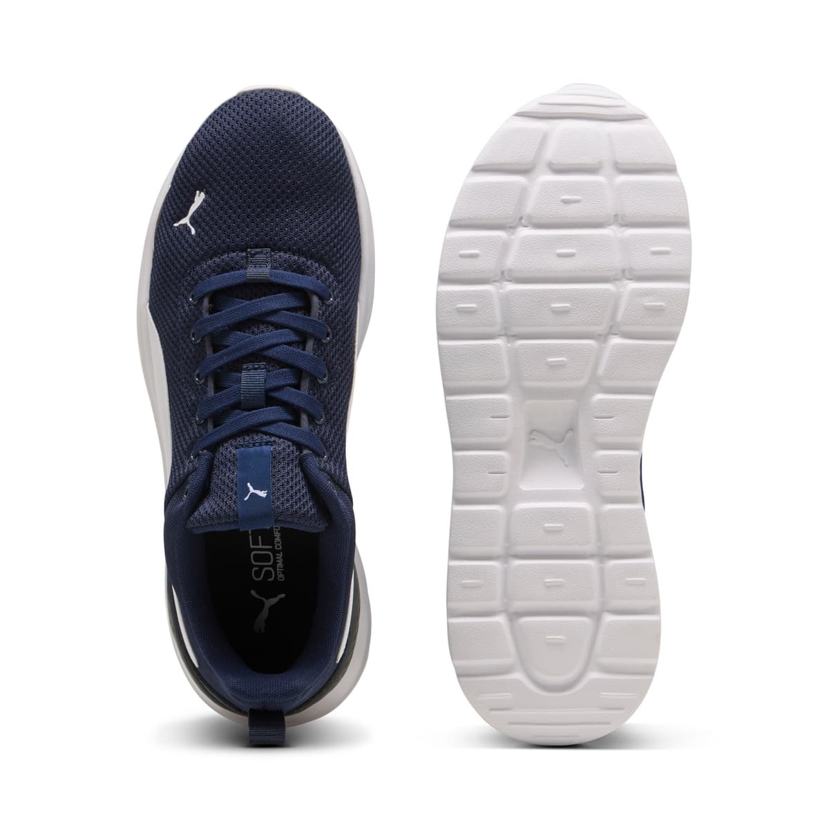 PUMA Anzarun Lite sportschoenen, Blauw/Wit, Maat 42 thumbnail 4