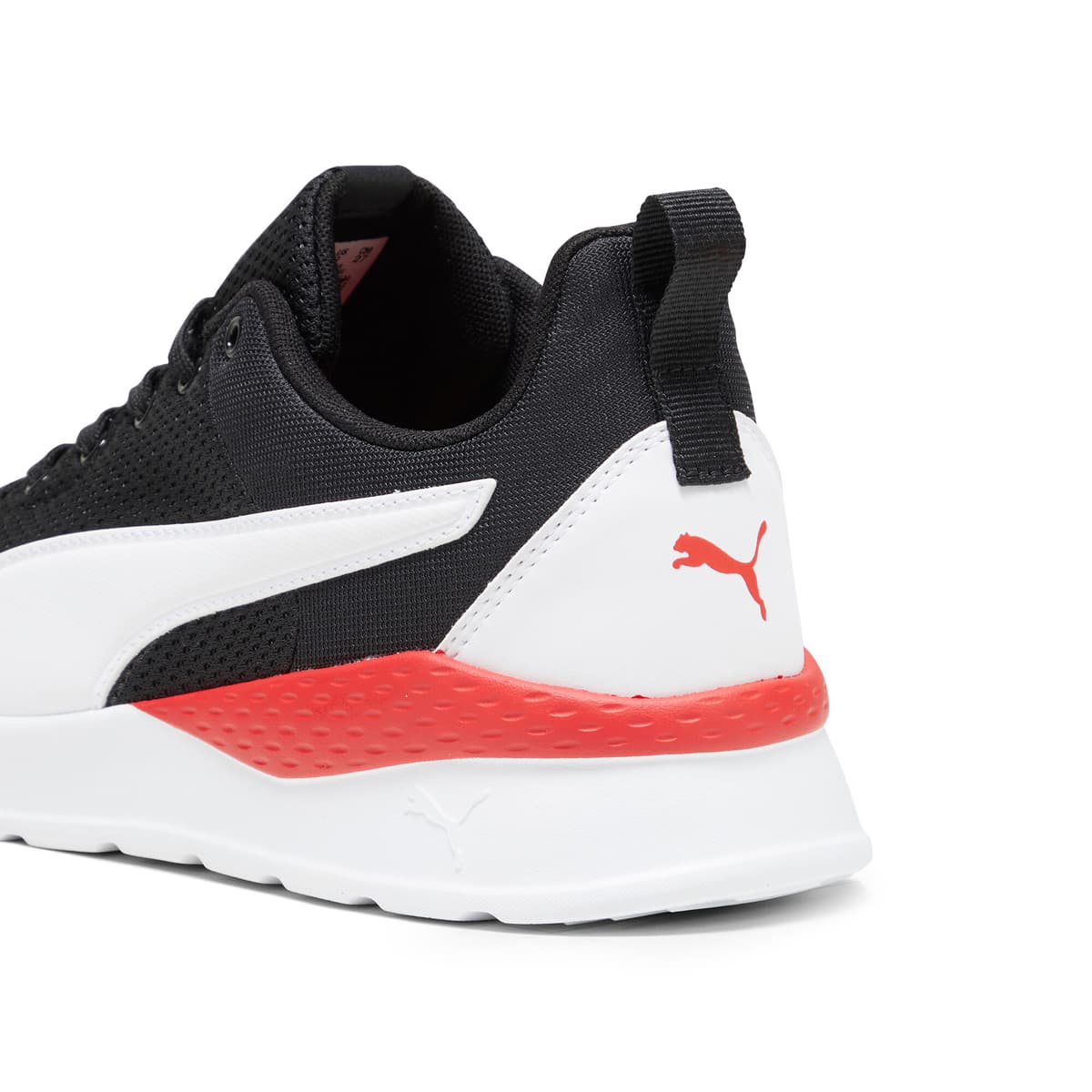 PUMA Anzarun Lite sportschoenen, Zwart/Rood/Wit, Maat 38,5 thumbnail 5