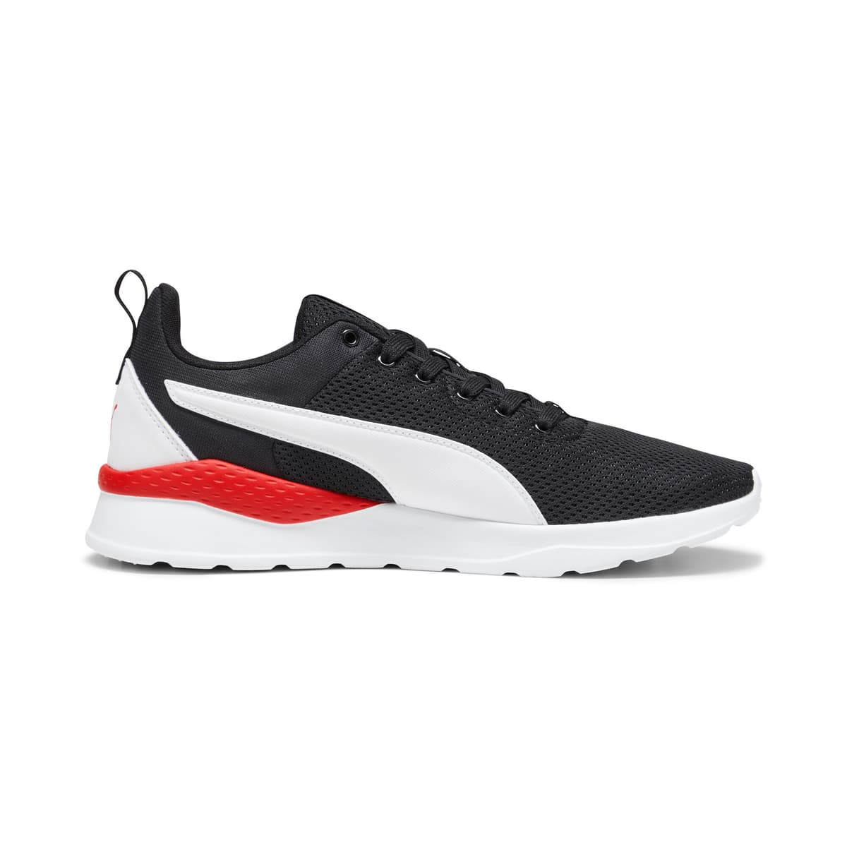 PUMA Anzarun Lite sportschoenen, Zwart/Rood/Wit, Maat 38,5 thumbnail 3