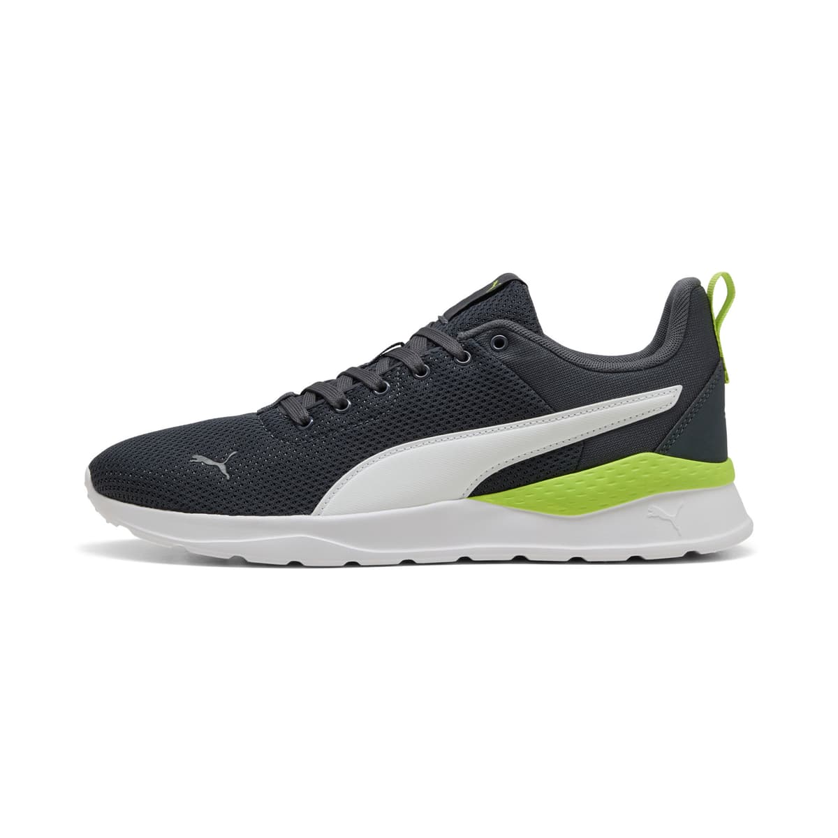 PUMA Anzarun Lite sportschoenen, Groen/Grijs/Wit, Maat 39