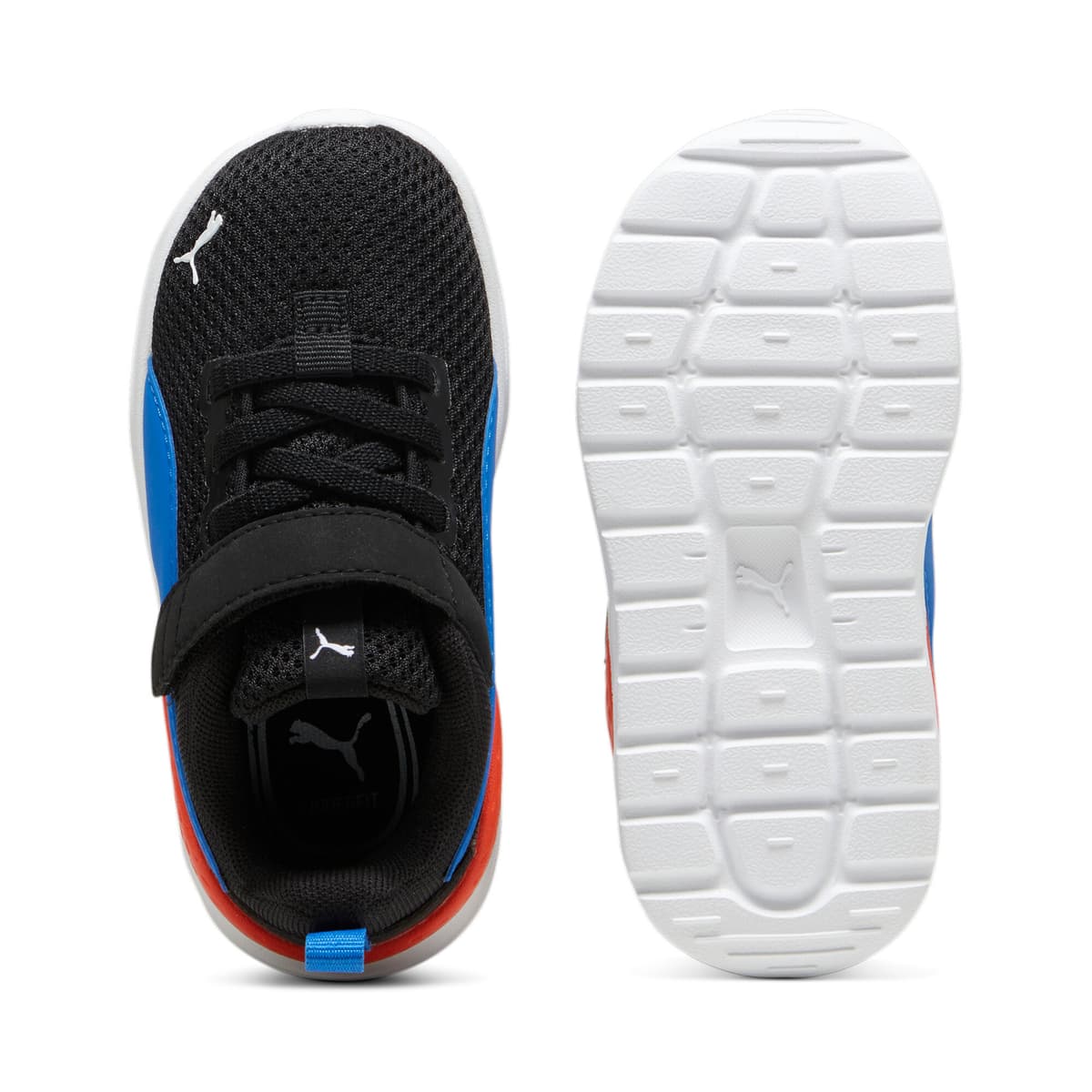 PUMA Anzarun Lite sportschoenen, Blauw/Zwart/Wit, Maat 24 thumbnail 4