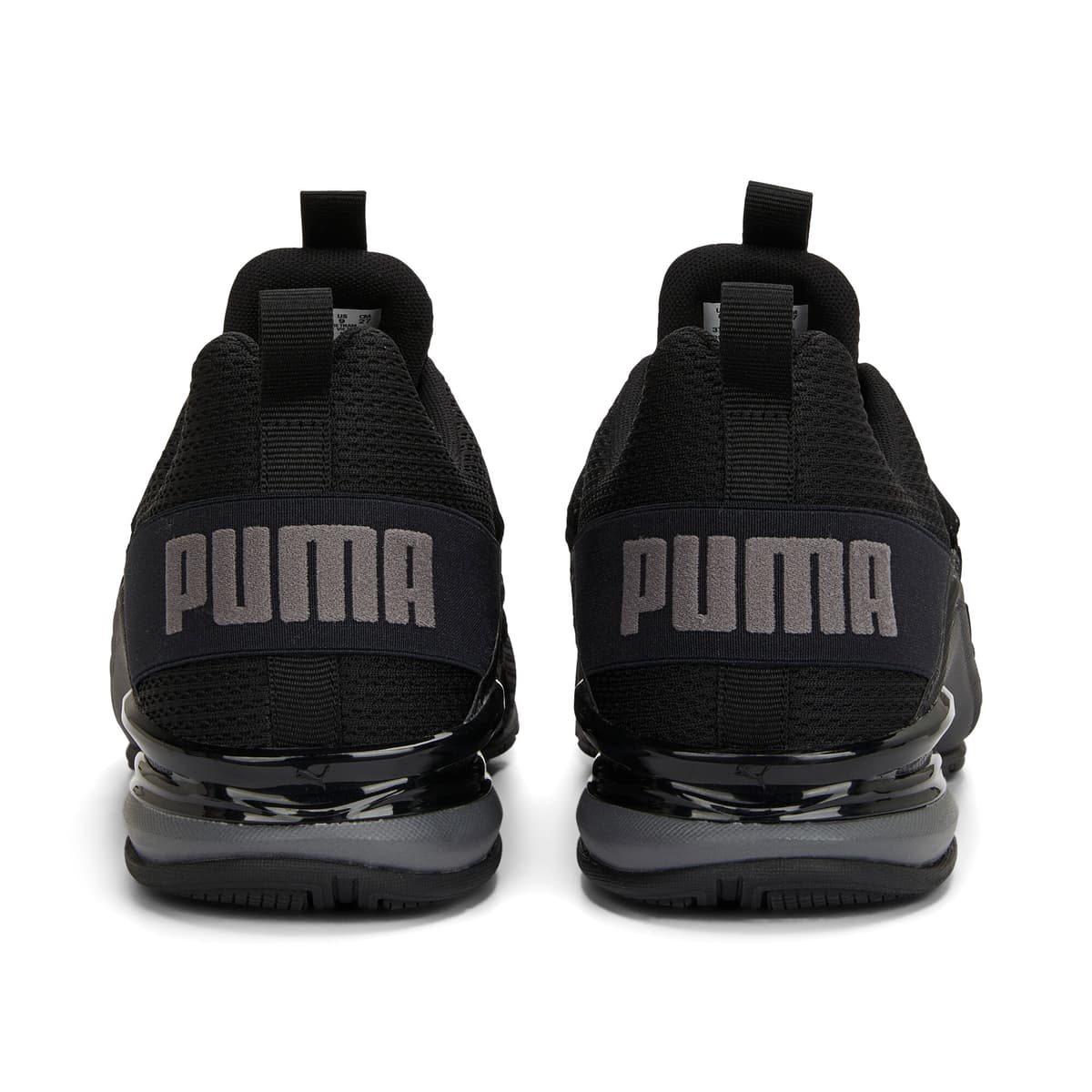 PUMA Axelion Refresh hardloopschoenen voor Heren, Zwart/Grijs, Maat 44 thumbnail 5