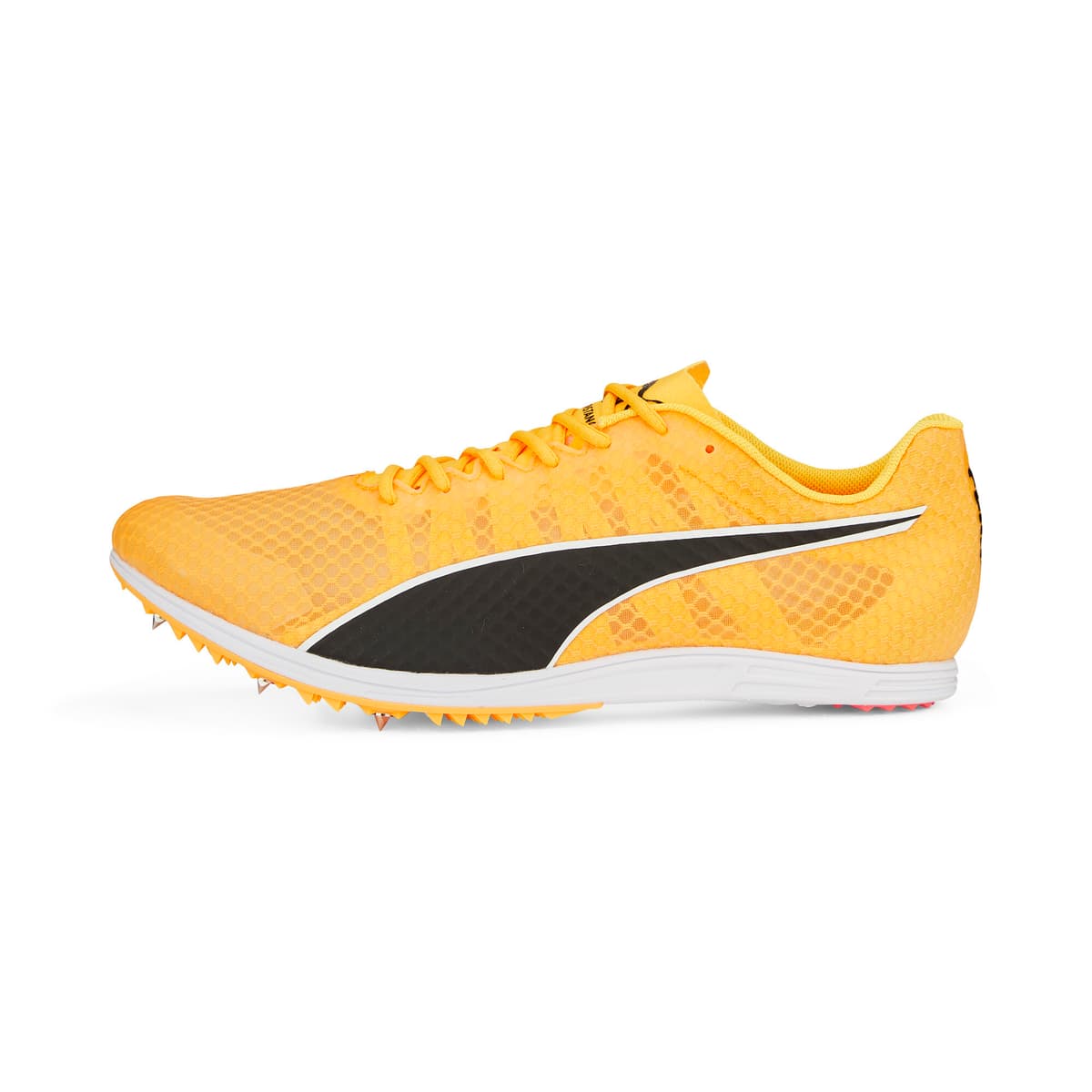 PUMA evoSPEED Distance 11 atletiekschoenen voor Heren, Zwart/Zilver, Maat 44