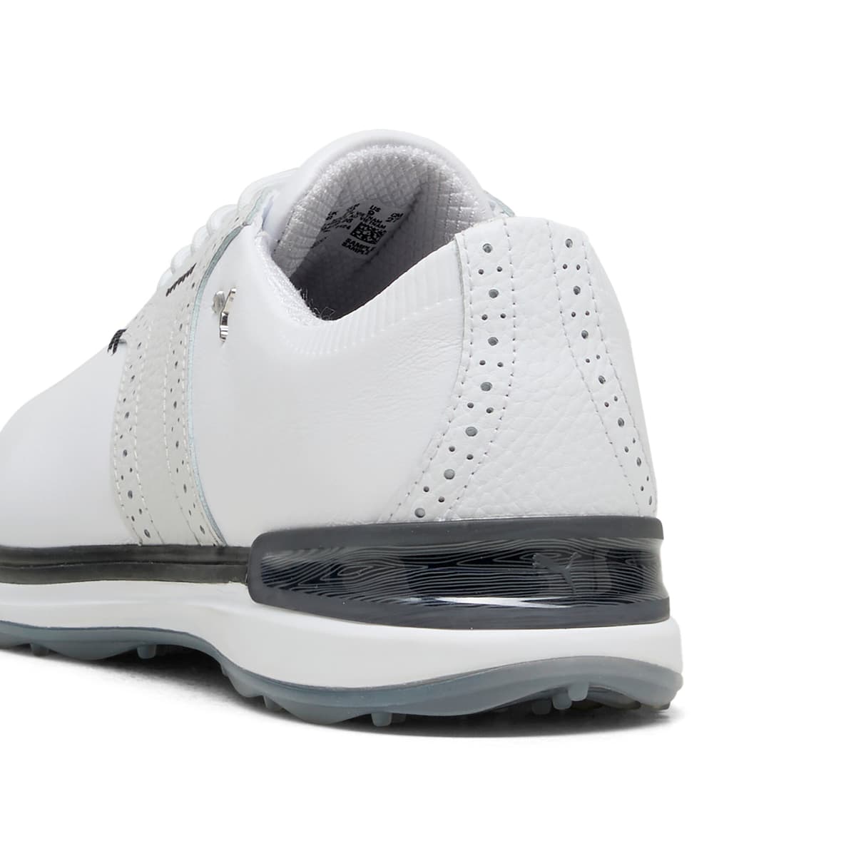 PUMA Avant golfschoenen voor Heren, Zwart/Grijs/Wit, Maat 44,5 thumbnail 5