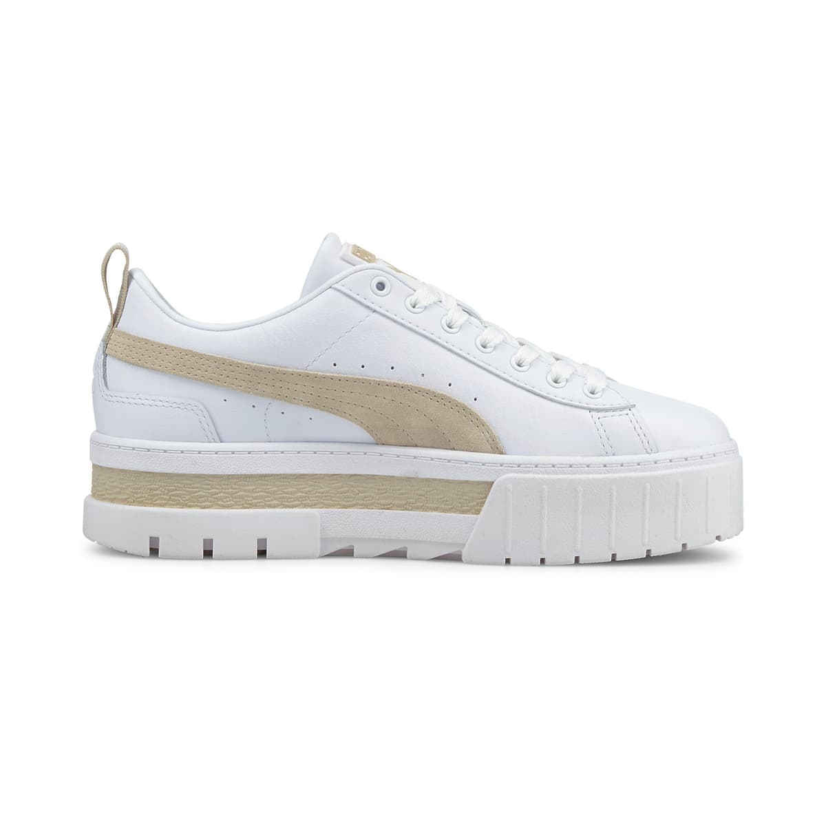 PUMA Mayze sneakers voor Dames, Wit, Maat 35,5 thumbnail 3