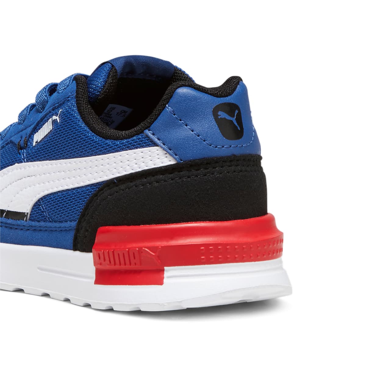 PUMA Graviton AC sneakers kinderen, Blauw/Zwart/Wit, Maat 34,5 thumbnail 5