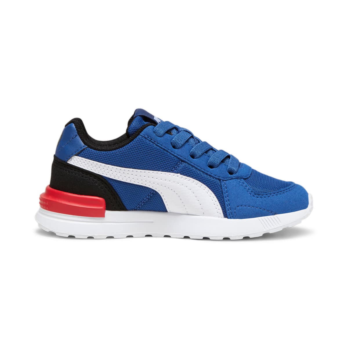 PUMA Graviton AC sneakers kinderen, Blauw/Zwart/Wit, Maat 34,5 thumbnail 3
