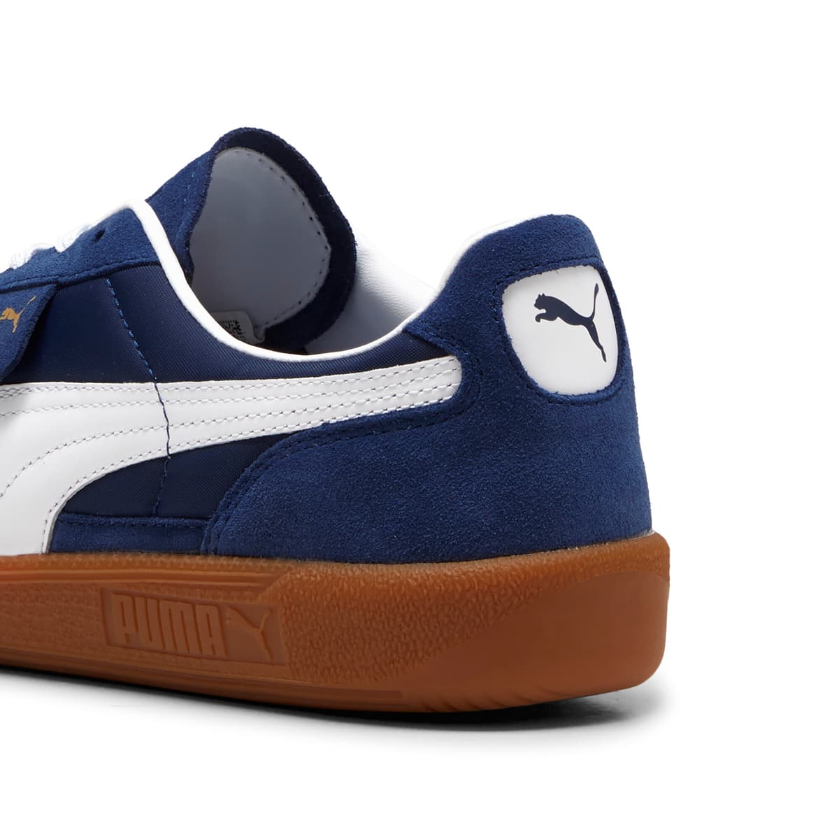 PUMA Palermo OG sneakers uniseks, Blauw/Wit/Goud, Maat 47 thumbnail 5