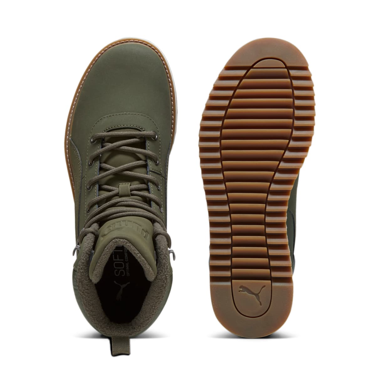 PUMA Desierto v2 schoenen, Groen/Zwart, Maat 37 thumbnail 4