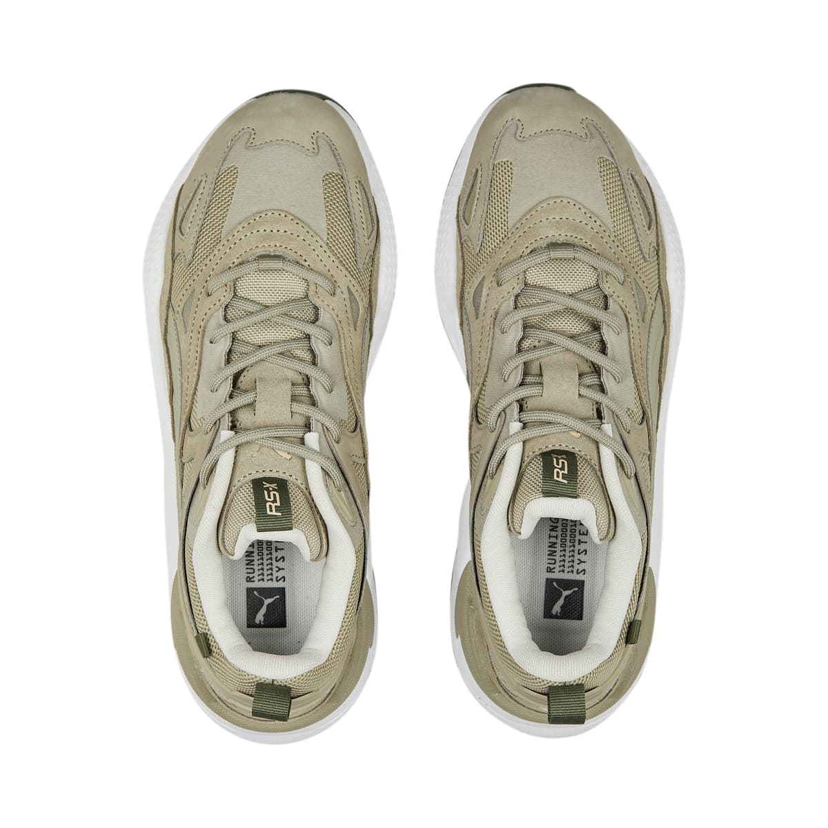 PUMA RS-X Efekt PRM sneakers, Wit/Bruin, Maat 40,5 thumbnail 3