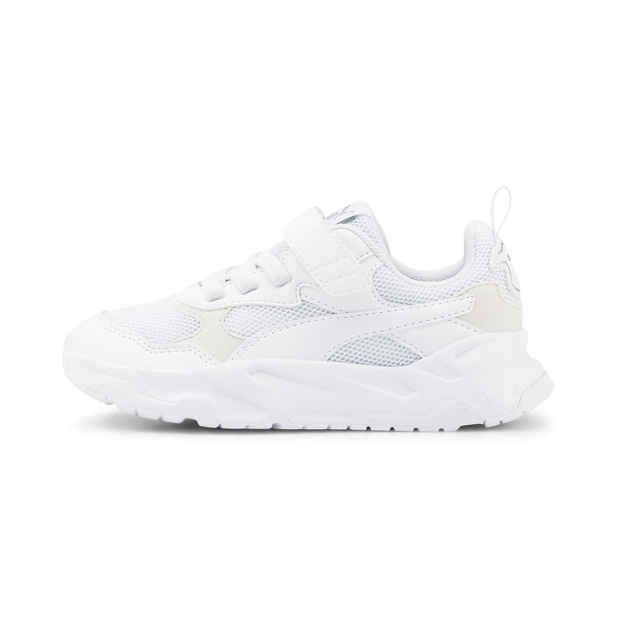 PUMA Trinity sneakers, Wit/Zilver, Maat 30