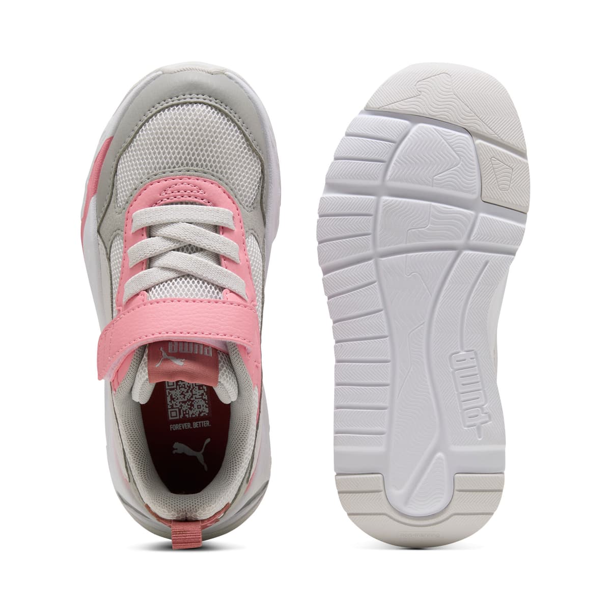 PUMA Trinity sneakers, Roze/Grijs, Maat 32 thumbnail 4