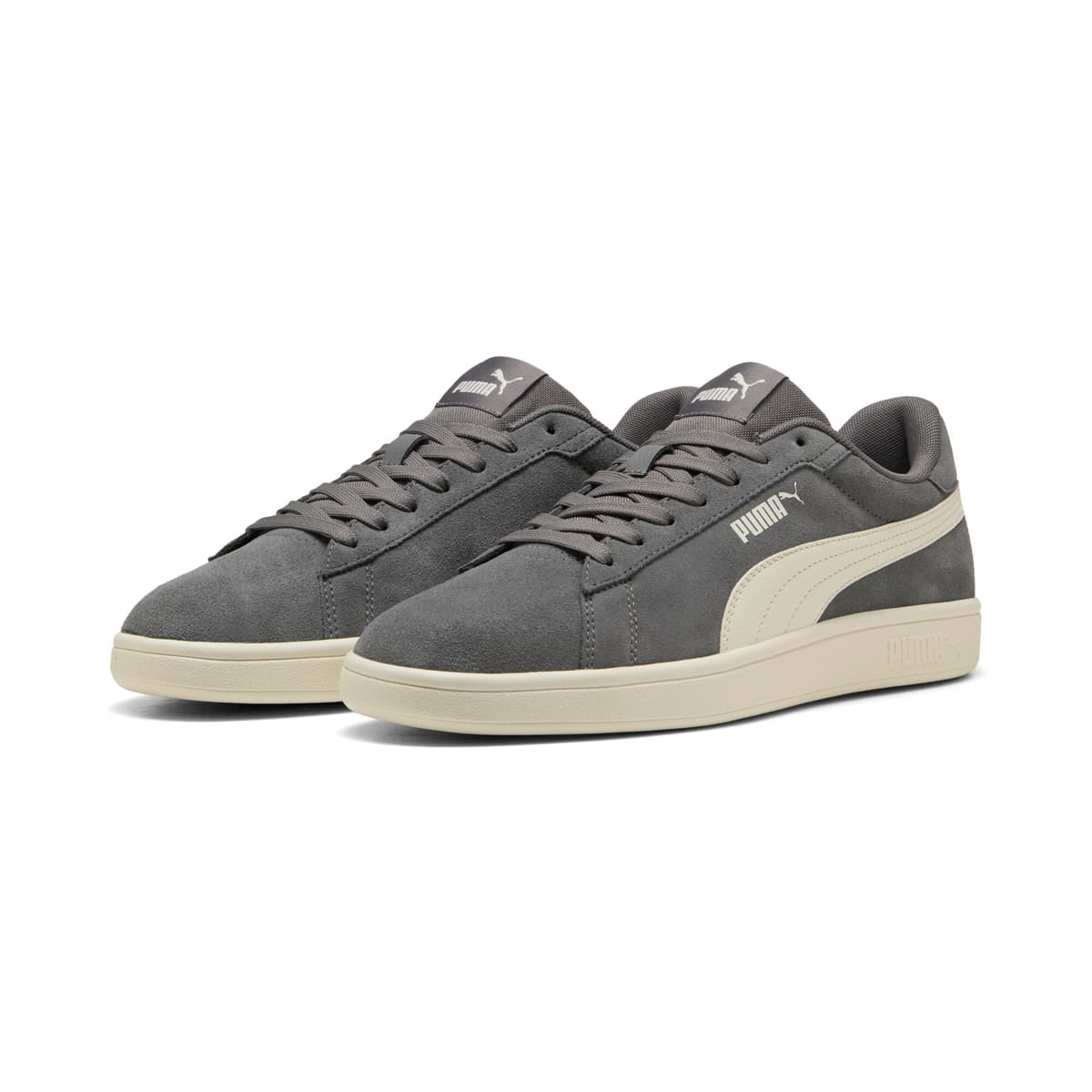 PUMA Smash 3.0 Sneakers, Grijs/Wit, Maat 41 thumbnail 6