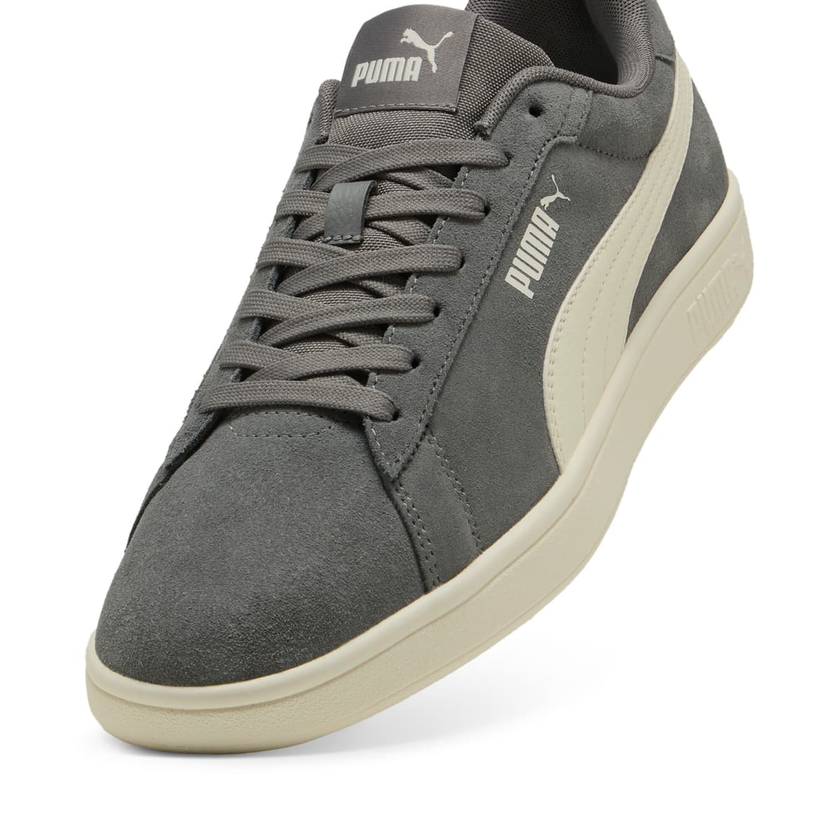 PUMA Smash 3.0 Sneakers, Grijs/Wit, Maat 41 thumbnail 2