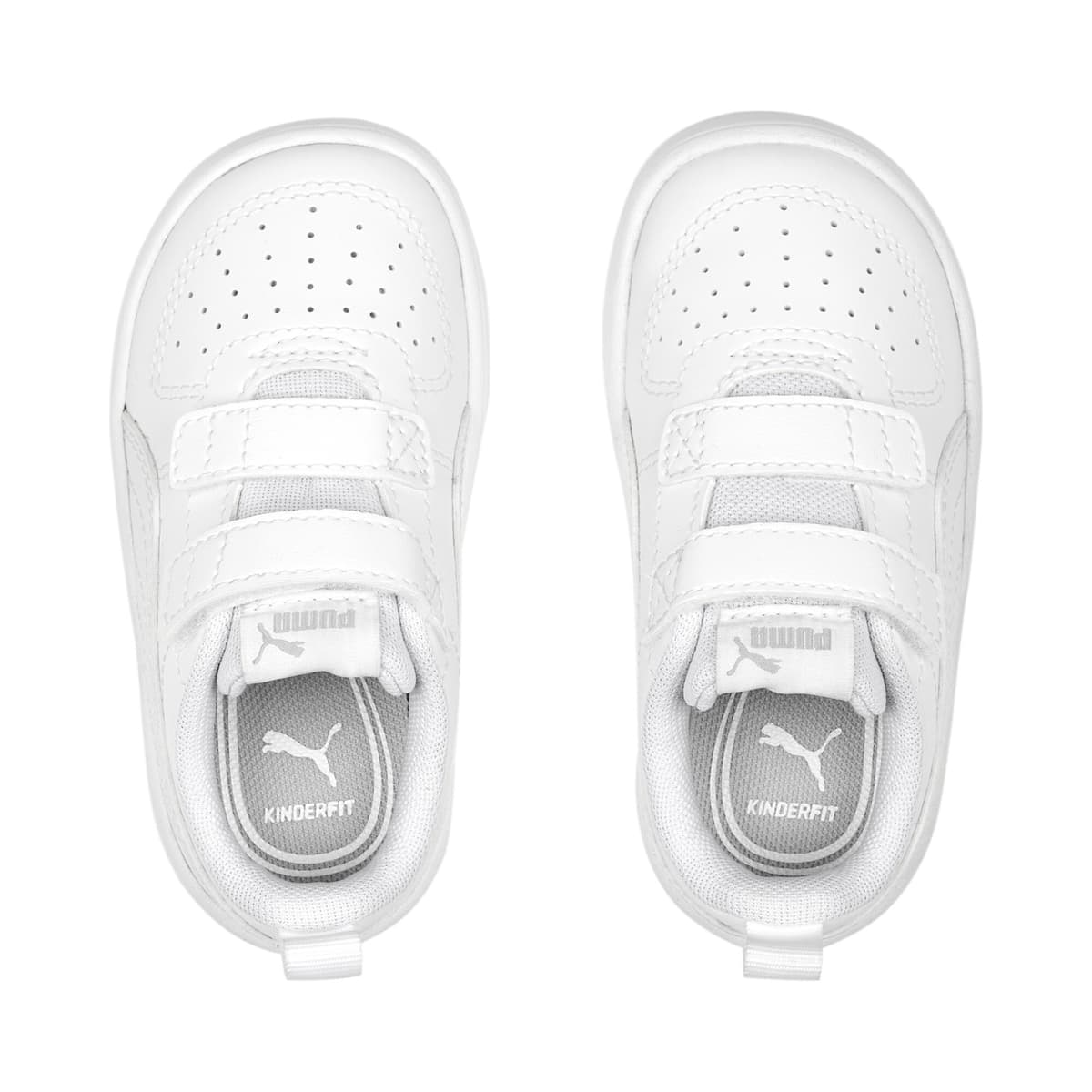 PUMA Rickie sneakers, Grijs/Wit, Maat 21 thumbnail 2