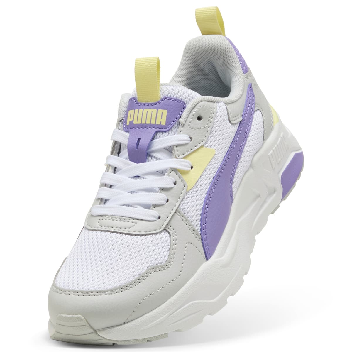 PUMA Trinity Lite sneakers, Grijs/Wit, Maat 39 thumbnail 2