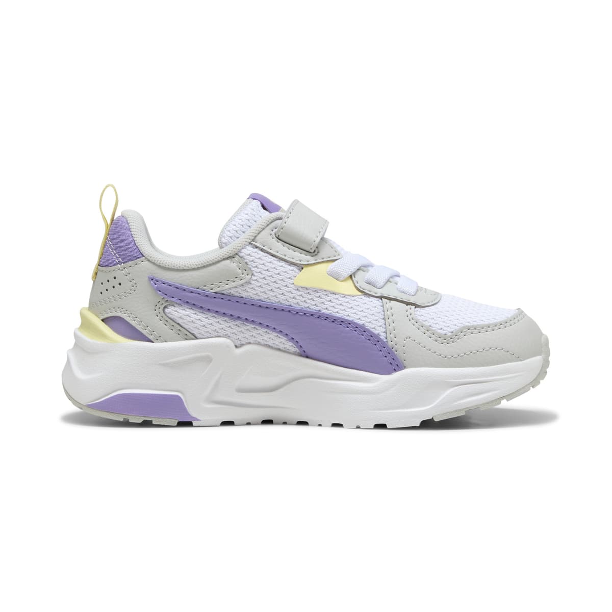 PUMA Trinity Lite sneakers, Grijs/Wit, Maat 29 thumbnail 3