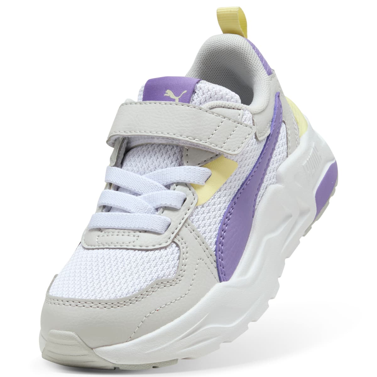 PUMA Trinity Lite sneakers, Grijs/Wit, Maat 29 thumbnail 2
